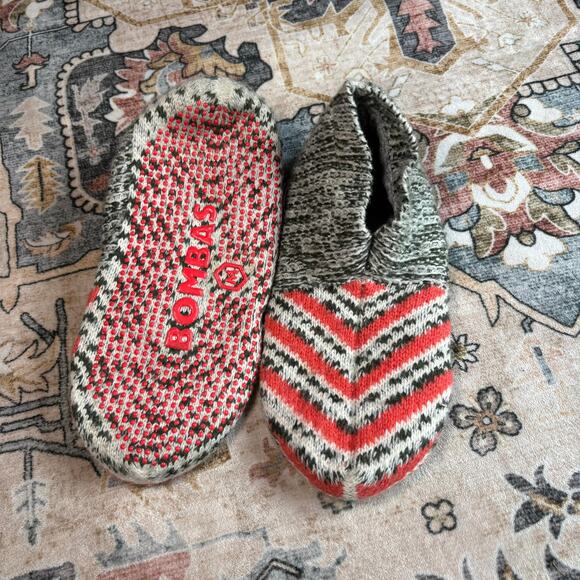 Bombas Socks slippers slip on fur lined house slippers Size Medium Fall Winter - Picture 1 of 8